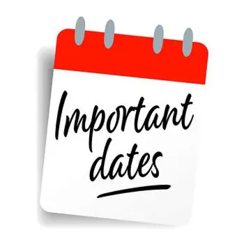 Important dates